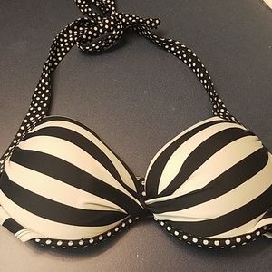 Retro style halter bikini